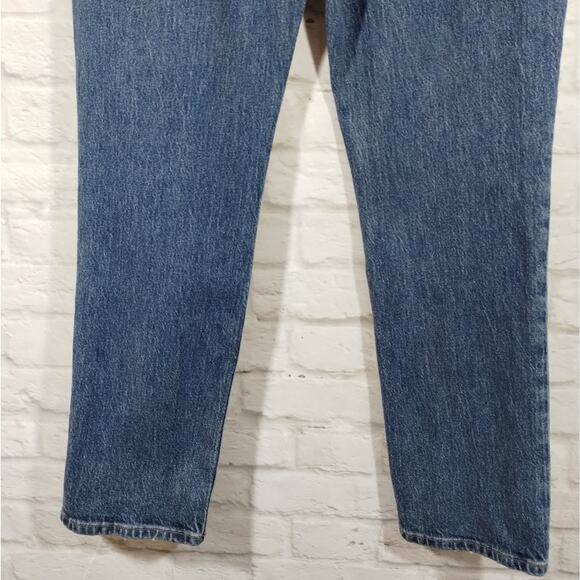 AA Madewell Maternity Over-the-Belly Perfect Vintage Jean in Decatur Wash NWT 28 - Picture 10 of 13